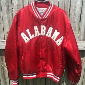 Vintage 80’s Alabama Crimson Tide Satin Jacket